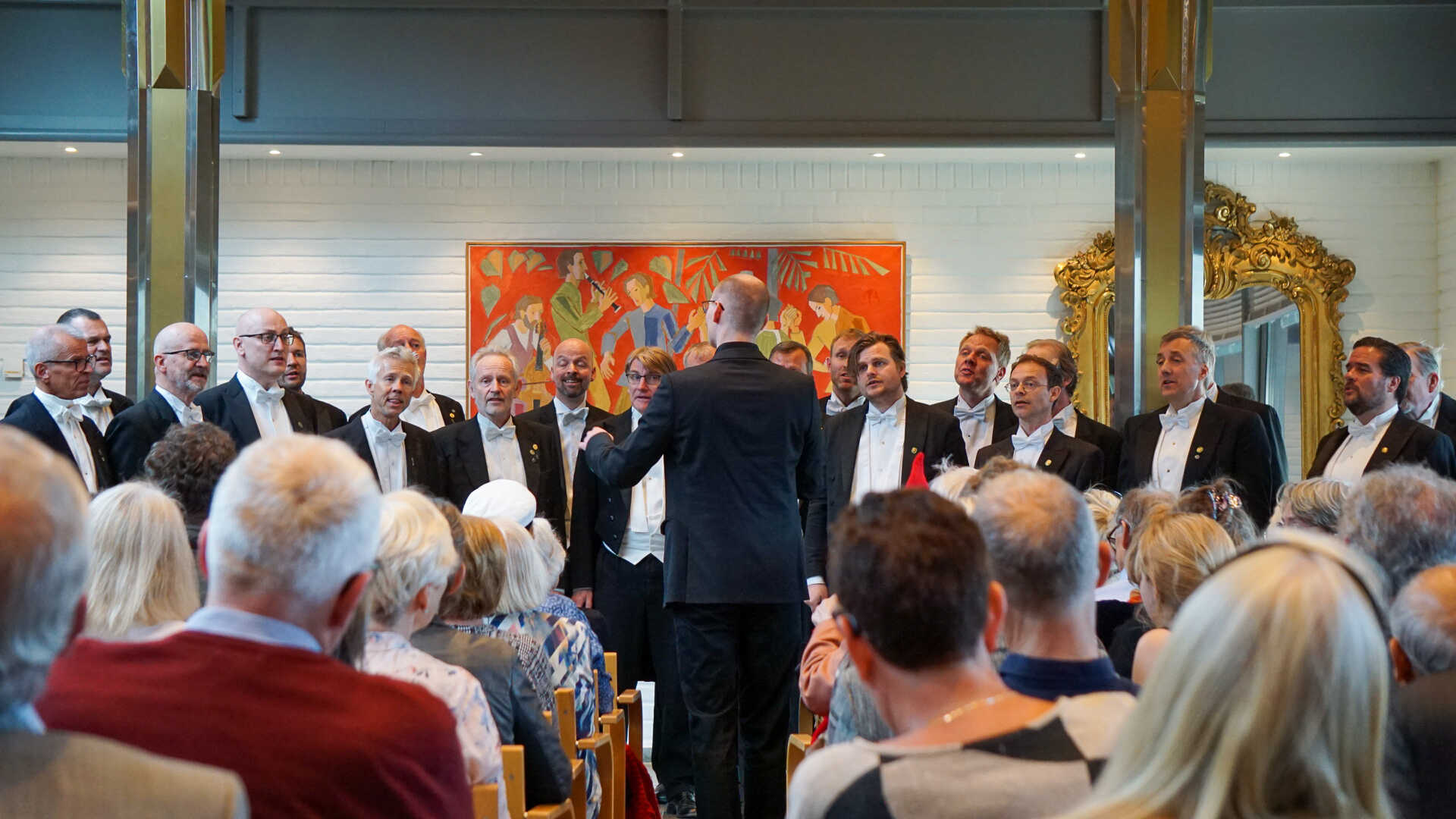 Korkonsert hos Voksenåsen