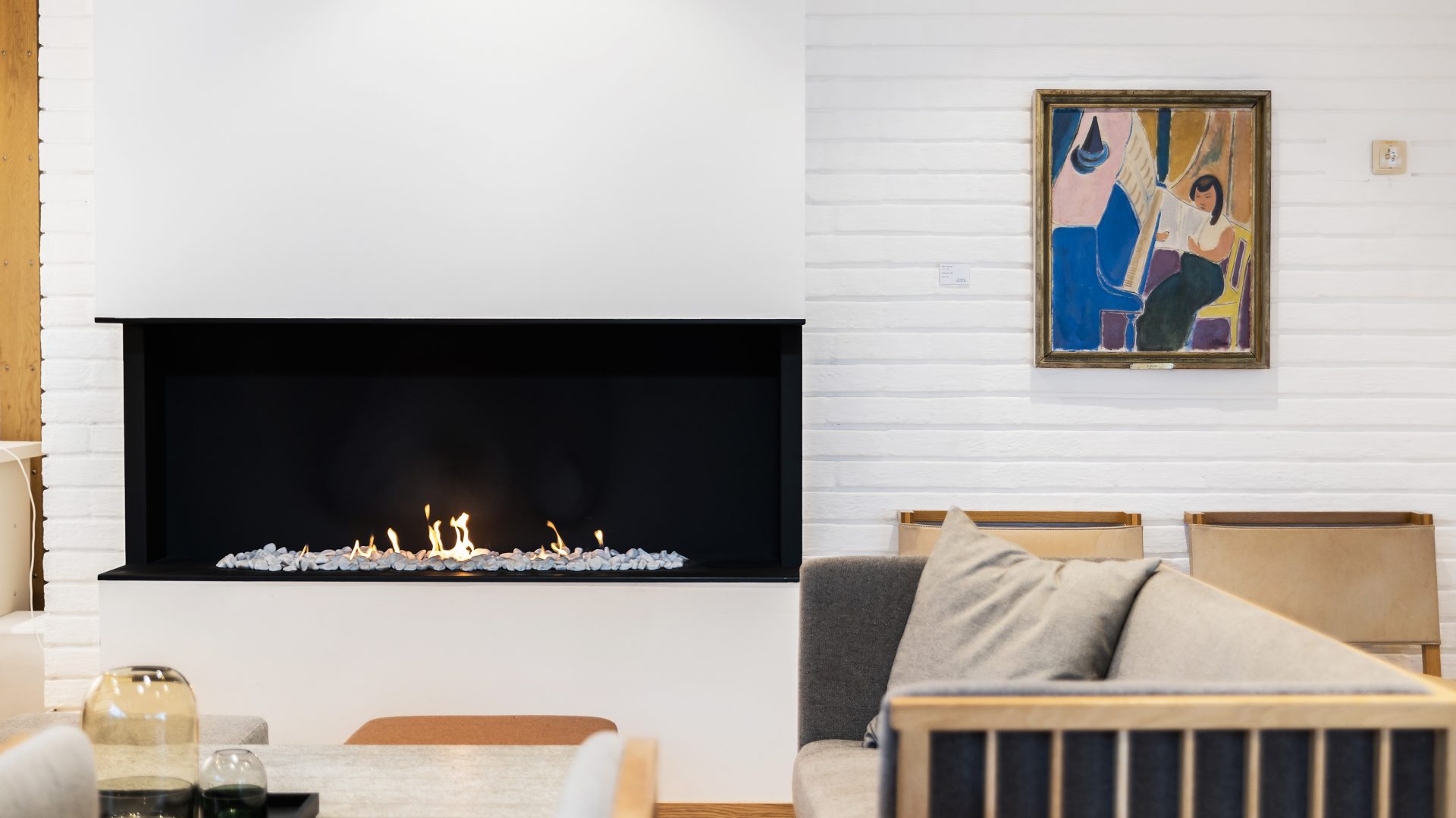 Peis i fellesareal på Voksenåsen